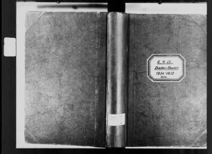 Baden-Baden, katholische Gemeinde: Standesbuch 1834-1838