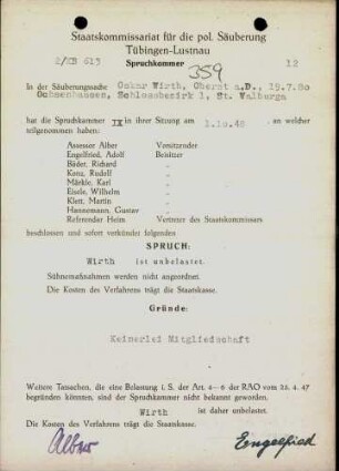 Wirth, Oskar