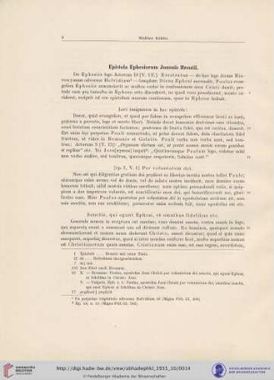 Epistola Ephesiorum Joannis Brentii