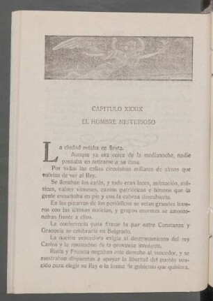 Capítulo XXXIX - El hombre misterioso
