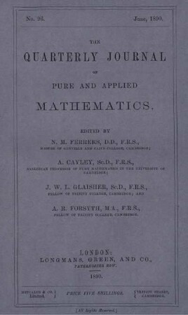 No. 96. June, 1890.