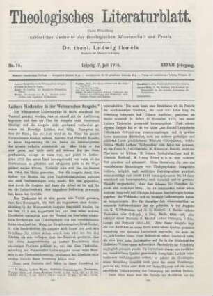 265-271 Luthers Tischreden in der Weimarschen Ausgabe