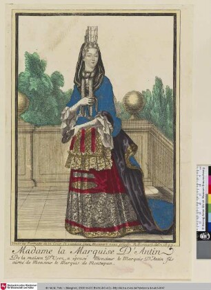 Madame la Marquise D'Antin