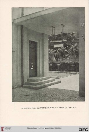 Neue Villenbauten von Bruno Paul