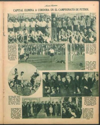 Capital elimina a Córdoba en el campeonato de futbol [Fotografías]