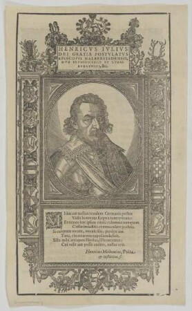 Bildnis des Herzog Heinrich Julius zu Braunschweig-Lüneburg-Wolfenbüttel