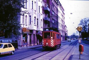 Kiel: Straßenbahn: Haltestelle Belvedere