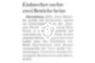 Einbrecher suchte zwei Betriebe heim