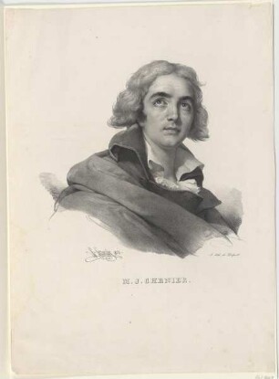 Bildnis des M. J. Chenier