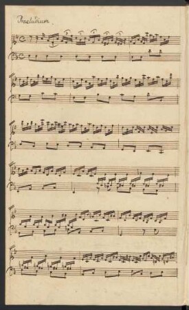 Präludien; cemb; d-Moll; BWV 851