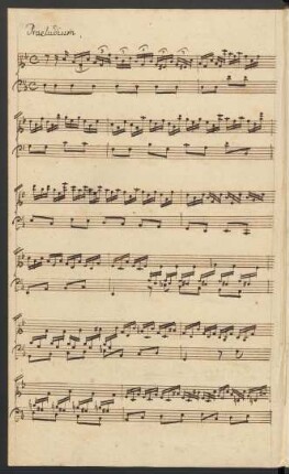 Präludien; cemb; d-Moll; BWV 851