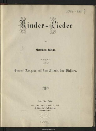 Kinder-Lieder