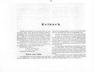 Erlbach, obern Theils