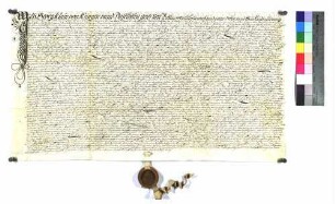 Erblehenrevers des Jerg Klein um des Barfüßer Klosters Hof zu Köngen