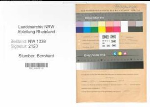 Entnazifizierung Bernhard Stumber , geb. 24.02.1920 (Angestellter)