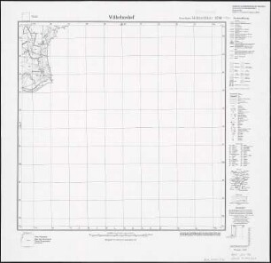Meßtischblatt 2769 : Wilhelmshof, 1933 : Wilhelmshof. - Hrsg. 1923. - 1:25000. - [Berlin]: Reichsamt für Landesaufnahme, 1933. - 1 Kt.