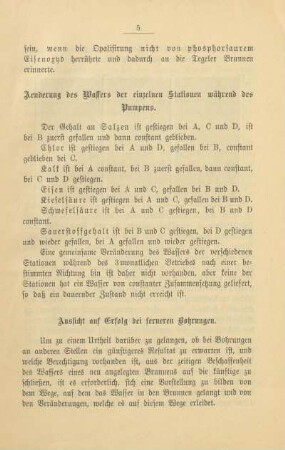 Ansicht auf Erfolg bei ferneren Bohrungen
