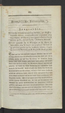 [XI.] Französische Litteratur
