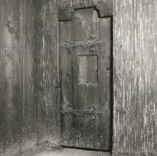 Tür des Kleinodiengemachs im Nordwestturm des Domes : Meißen. Albrechtsburg. Tür des Kleinodiengemaches im Nordwestturm des Domes