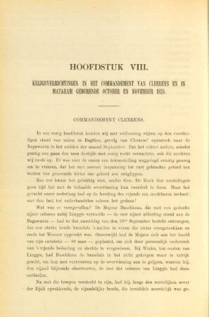 Hoofdstuk VIII. Krijgsverrichtingen in het commandement van Cleerens en in Mataram gedurende October en November 1828