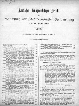 No. 26, 28. Juni 1888