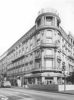 Merkurbau (Geschäftshaus); Frankfurt, Am Hauptbahnhof 12, Taunusstraße 49