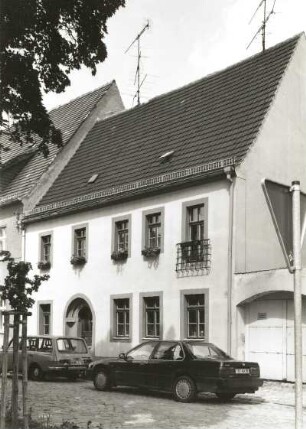 Belgern, Topfmarkt 5. Wohnhaus (beg. um 1600)