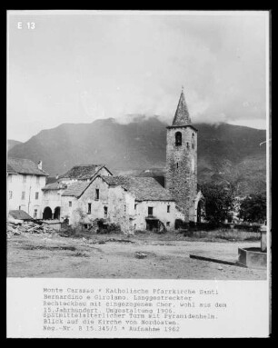 Katholische Pfarrkirche Santi Bernardino e Girolamo