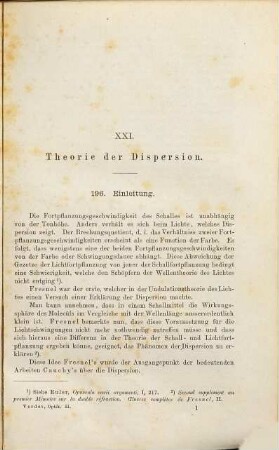 Vorlesungen über die Wellentheorie des Lichtes, 2