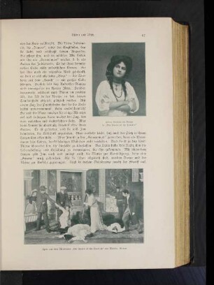 Selma Hermann als Draga in "The Queen of the Convicts"