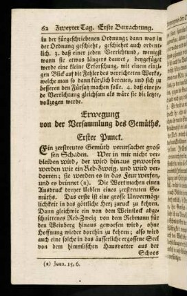 62-72, Erwegung von der Versammlung des Gemüths