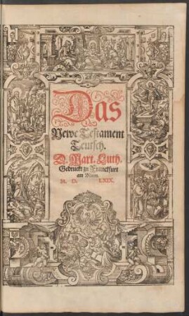 Das Newe Testament Teutsch.