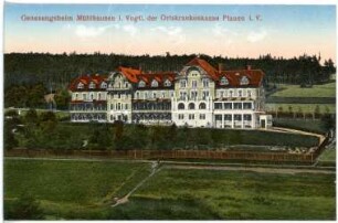 Mühlhausen bei Bad Elster. Genesungsheim