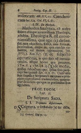 Cap. II. De Scriptura Sacra.