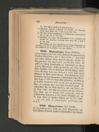 2766. Mutzenbecher (Franz Matthias)