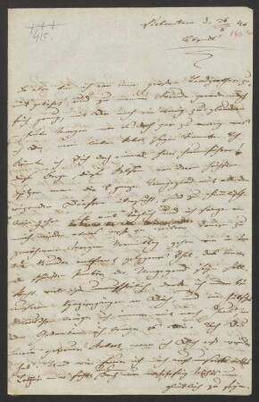 Brief an Robert Schumann : 26.08.1840