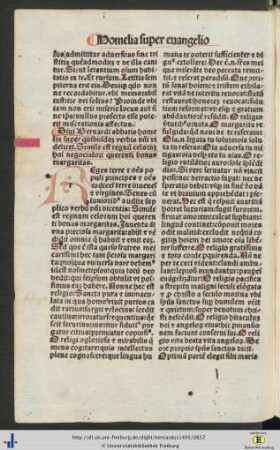 Homelia super evangelio Simile est regnum celorum