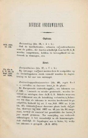 Diverse onderwerpen
