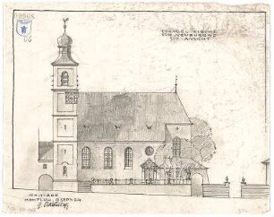 Bestelmeyer, German; Neuburg an der Donau (Bayern); Ev. Kirche - Südansicht