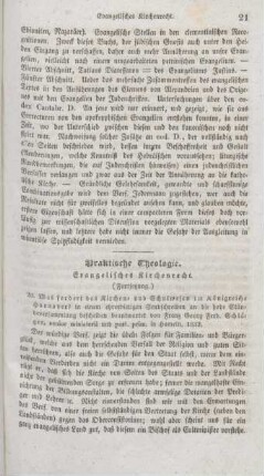 Praktische Theologie