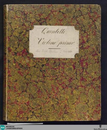 Quintetto pour deux violons, viola, violoncelle et basse : Oeuvre 18