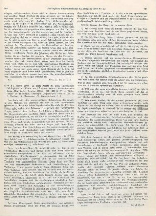 953-954 [Rezension] Grelot, Pierre, La Bible, parole de Dieu