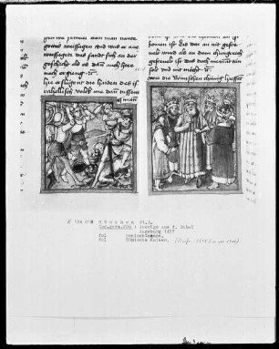 Auszüge aus der Bibel, und Marienleben — Römische Könige