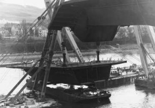 Einsturz Südbrücke 1971 Koblenz/Rhein