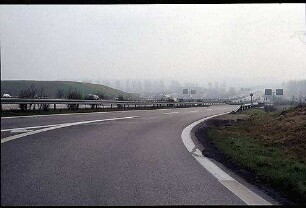 Ausfahrt aus Kreisel (Wendlingen Richtung München)