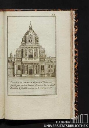 Portail de la Sorbonne College de l'Université... On a joute le Portail de St. Sulpice...