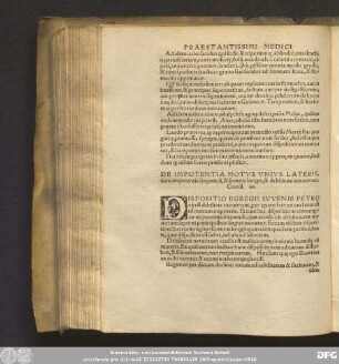 De Impotentia Motus Unius Lateris cum impotentia loquendi, & somno longo, & debilitate nervorum. Consil. 66.