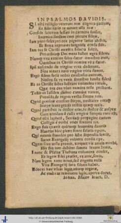 In Psalmos Davidis