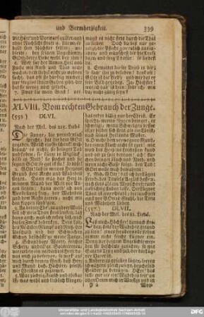 XLVIII. Vom rechten Gebrauch der Zunge.