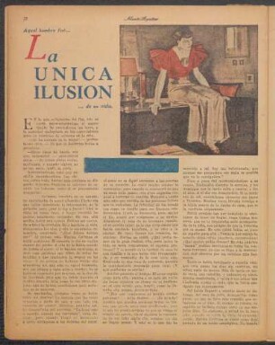La única ilusión : Cuento por H. J. Gerona